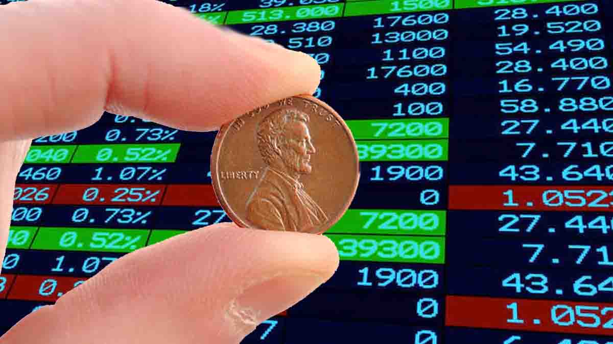 Penny Stock And Blue Chip Stock