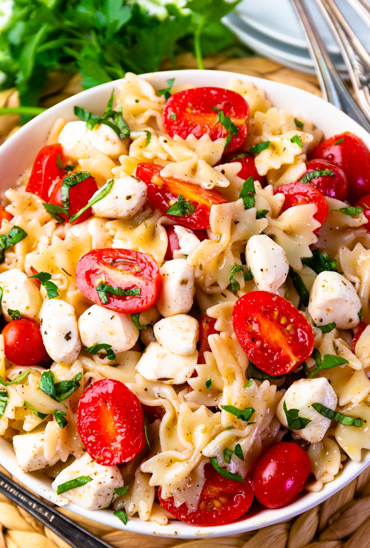 Wegmans Penne With Tomato & Mozzarella Recipe
