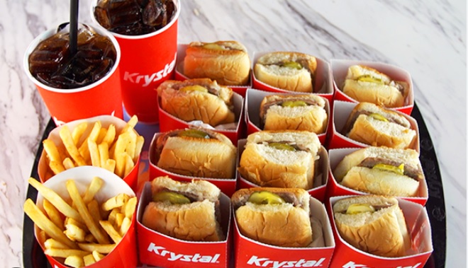 Krystals Breakfast Menu
