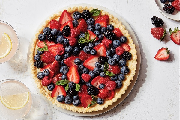 Ruby Tuesday Triple Berry Tart Recipe