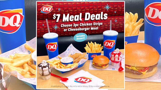 Dairy Queen 5 Dollar Lunch Hours