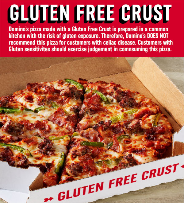 Does Dominos Have Gluten Free Pizza