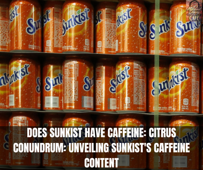 Does Sunkist Have Caffeine