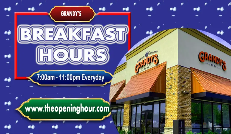 Grandys Breakfast Menu Prices