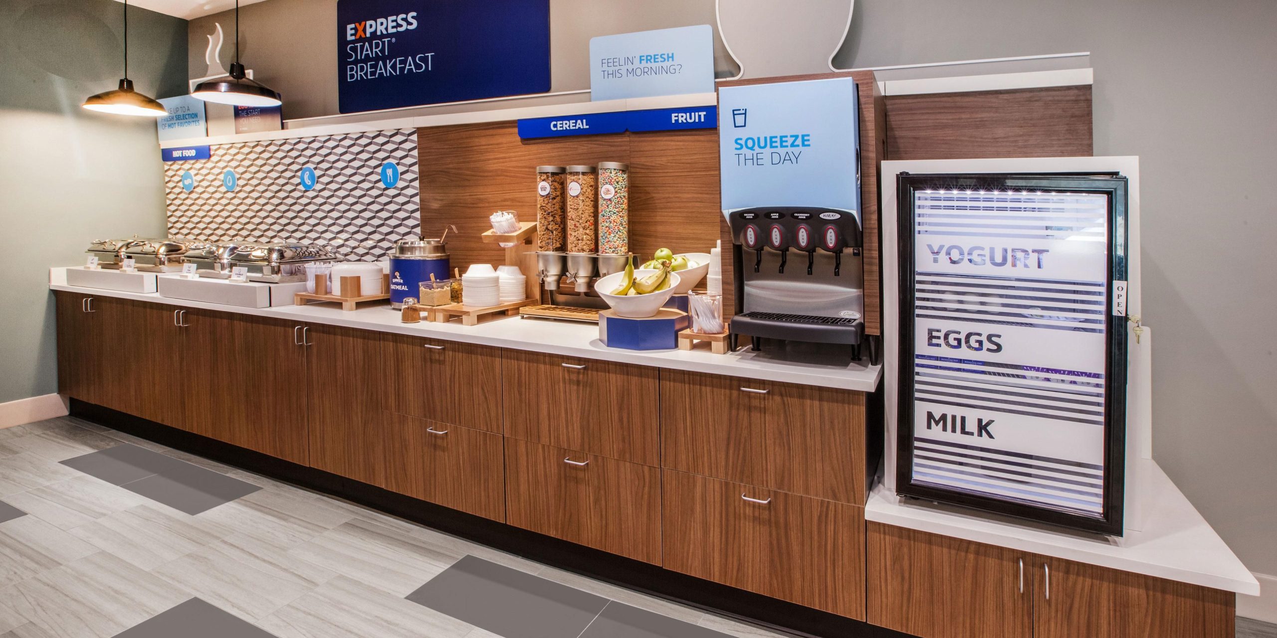 Holiday Inn Express Breakfast Time