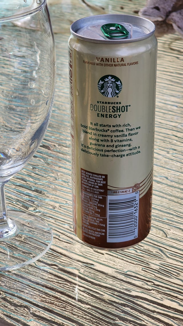 How Much Caffeine is in a Starbucks Doubleshot Energy