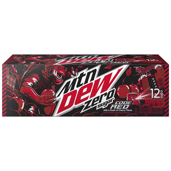 Mountain Dew Code Red Zero