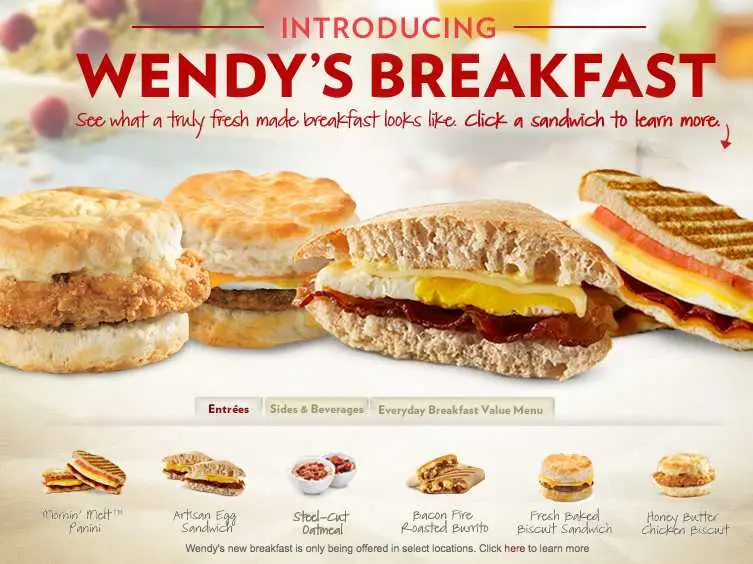 When Does Wendys Stop Breakfast