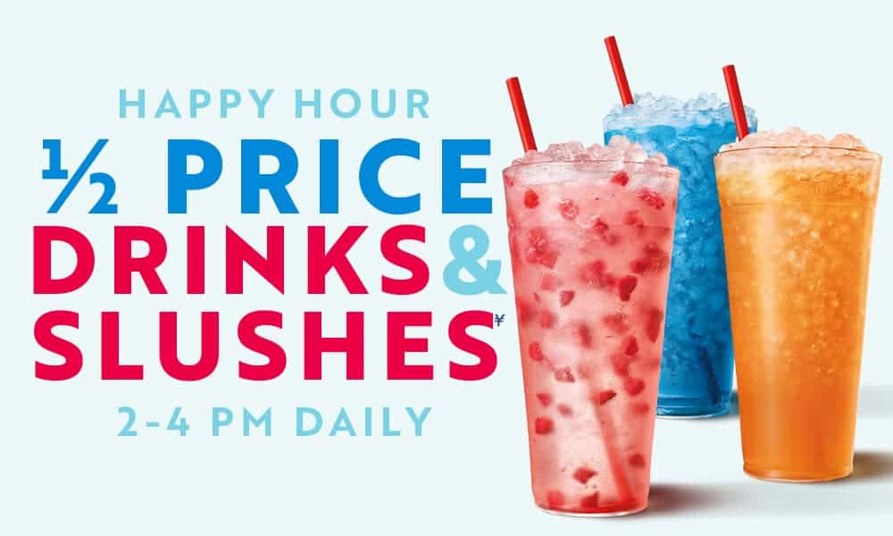 When is Sonic Happy Hour 2023