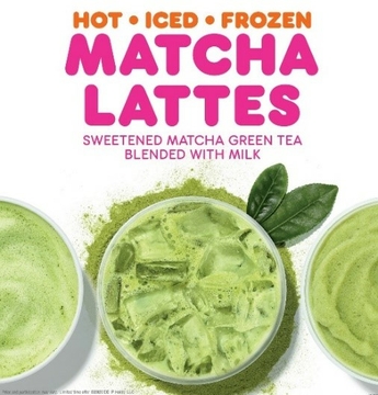 Dunkin Iced Matcha Latte