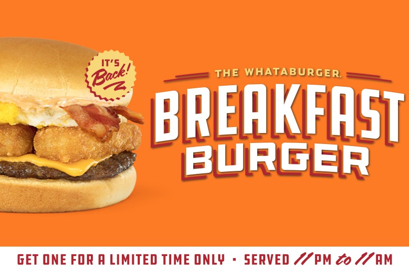 Whataburger Serve Breakfast